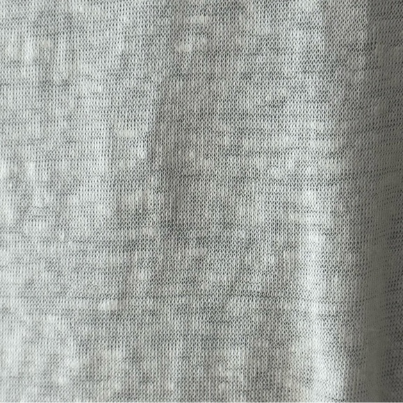 CURRENT/ELLIOTT “The Cosmos Tee” 100% Linen Flutter Sleeve Knit Top W/Tag 4/XL - Picture 7 of 14